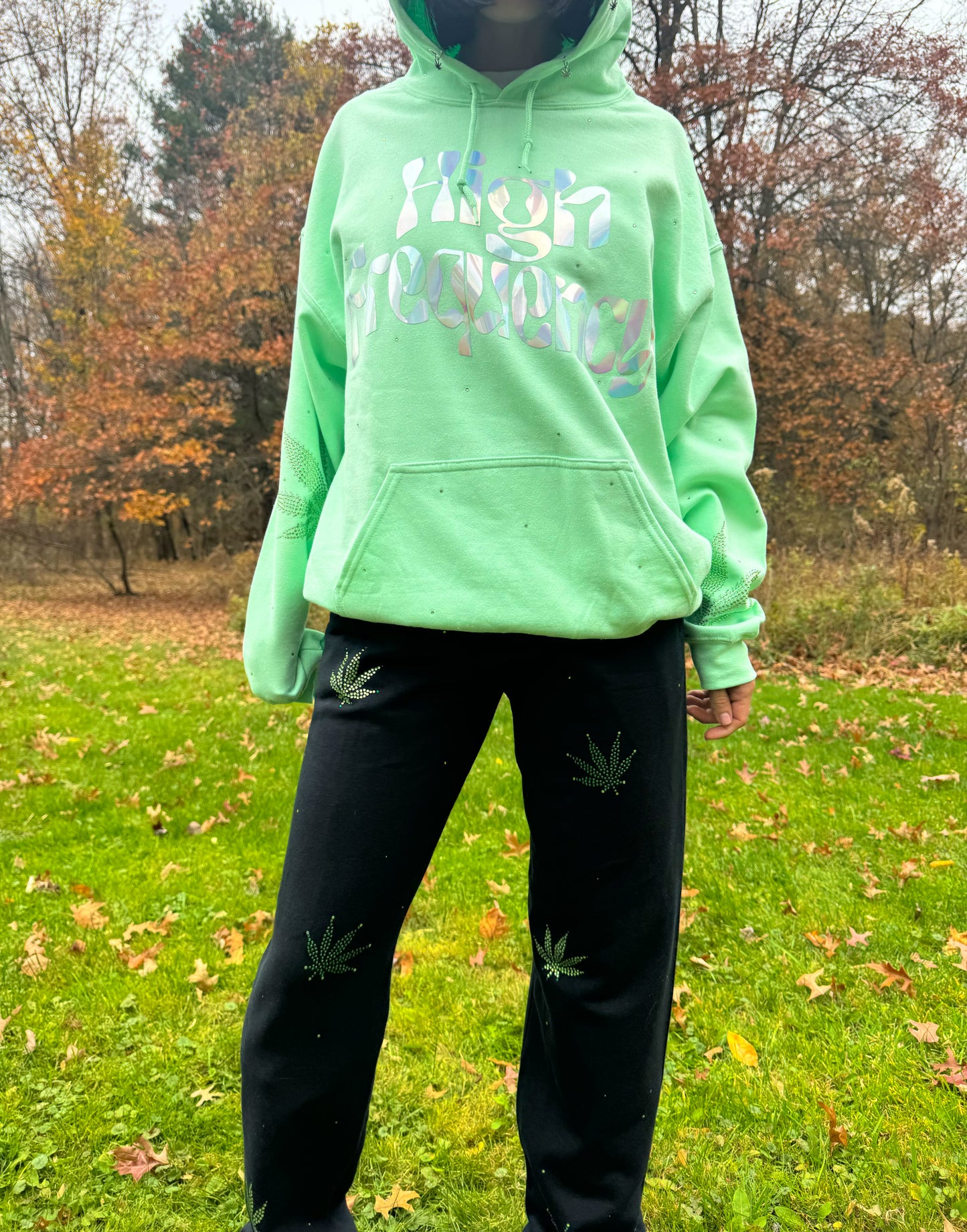 holo charmed  high frequency hoodie